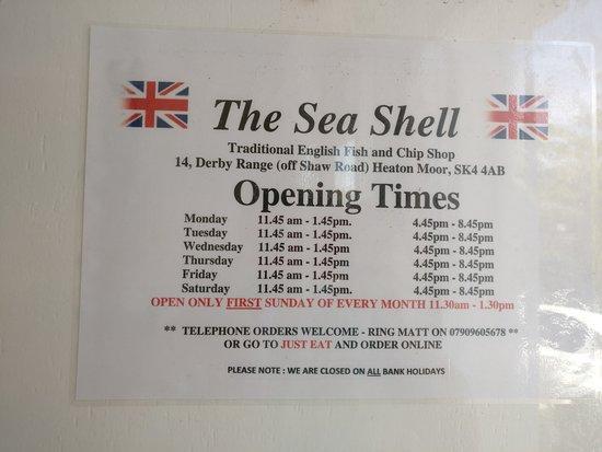 The Seashell Fish and Chip Shop